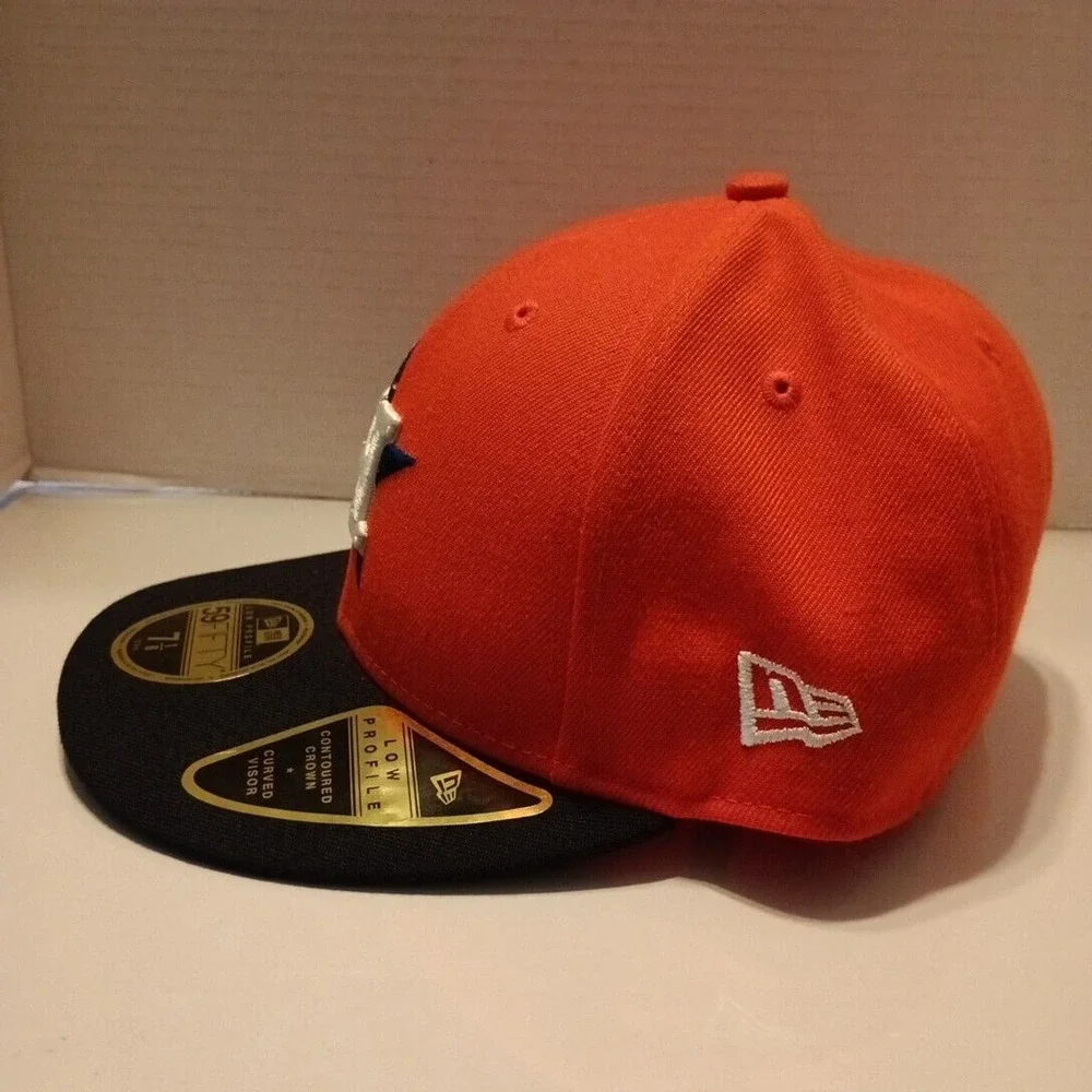 Houston Astros Alternate Fitted‎ Hat Low Profile Size 7 1/8